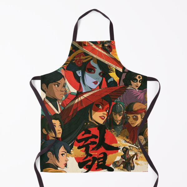 Item preview, Samurai Warriors Poster | Japanese Fantasy Art Print Red Aesthetic designed and sold by Affiches29 Animé .