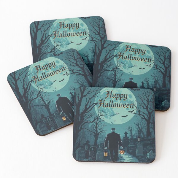 Item preview, Frankenstein's Midnight Halloween designed and sold by Deezyned.
