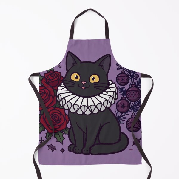 Item preview, Gothmas Queen: Black Cat in a Victorian Ruff designed and sold by Odd-jack.