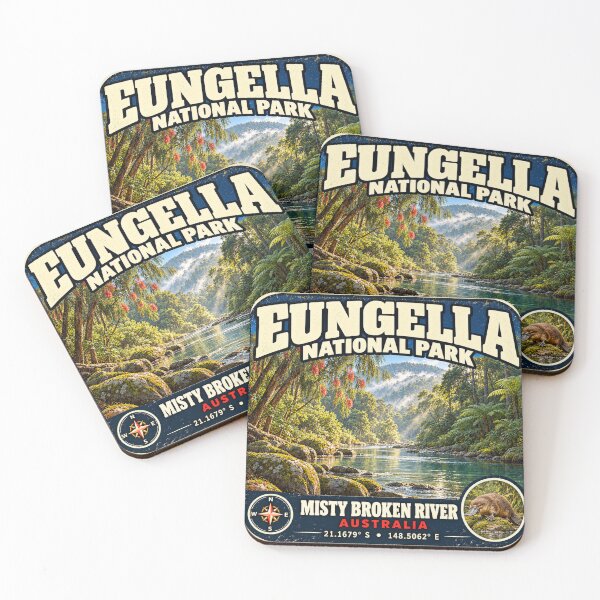 Item preview, Eungella National Park – Misty Broken River designed and sold by naturalsurvival.