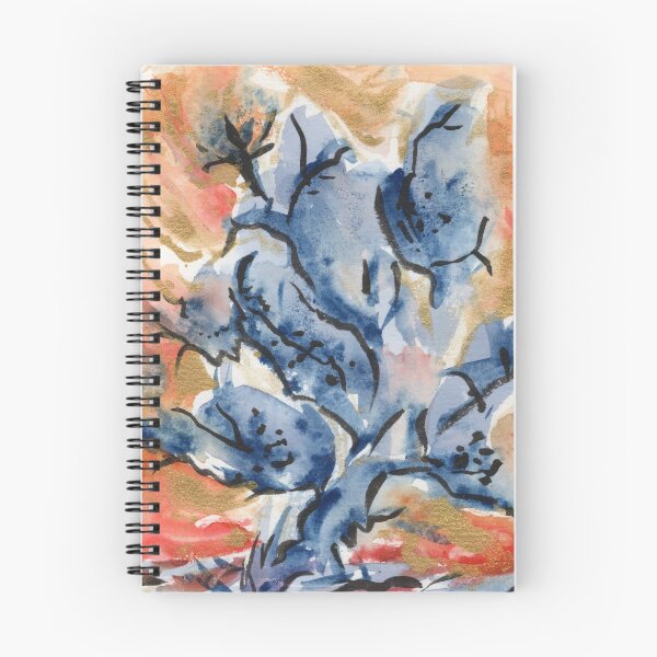 Item preview, Blue Tree at Sunset designed and sold by DzinkaDreamArt.