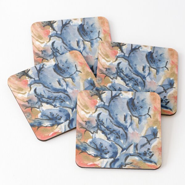 Item preview, Blue Tree at Sunset designed and sold by DzinkaDreamArt.
