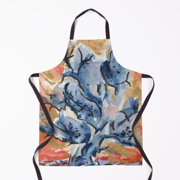 Item preview, Blue Tree at Sunset designed and sold by DzinkaDreamArt.