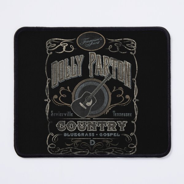 Item preview, Dolly Parton Tennessee Finest Country Bluegrass Gospel Guitar Label designed and sold by choudane.