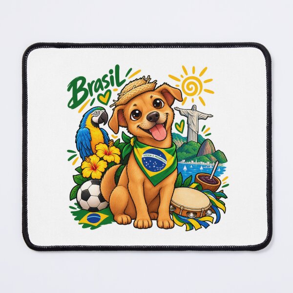 Item preview, Brazilian Caramelo Dog – Cute Brazil Travel & Culture Design designed and sold by JrNergal.
