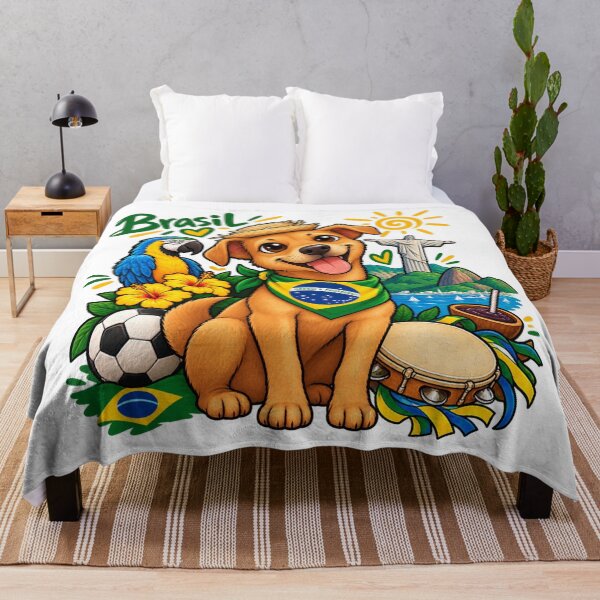 Item preview, Brazilian Caramelo Dog – Cute Brazil Travel & Culture Design designed and sold by JrNergal.