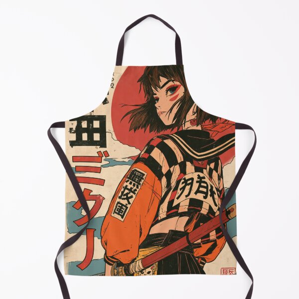 Item preview, Samurai Warriors Poster | Japanese Fantasy Art Print Red Aesthetic designed and sold by Affiches29 Animé .