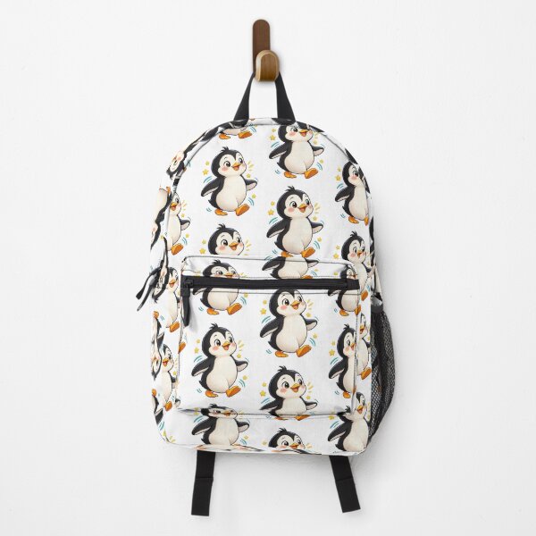 Item preview, cute penguin walking designed and sold by Side Quest Co..