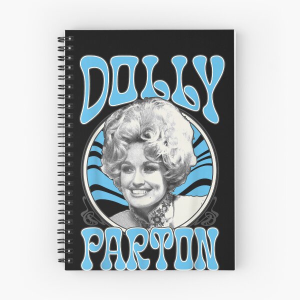 Item preview, Dolly Parton Blue Groovy Title Circle Portrait Smiling Big Hair designed and sold by choudane.