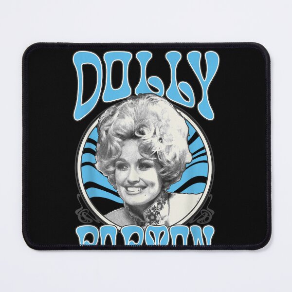 Item preview, Dolly Parton Blue Groovy Title Circle Portrait Smiling Big Hair designed and sold by choudane.