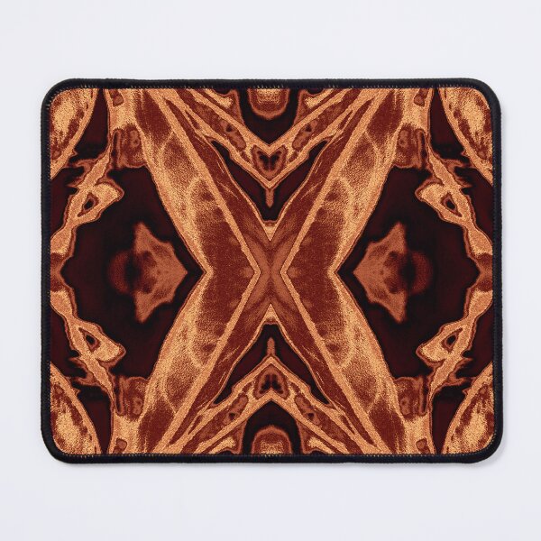 Item preview, Copper X Kaleidoscope – Luxurious Abstract Pattern designed and sold by SulkaCreative.