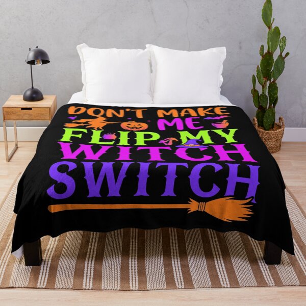 Item preview, Dont Make Me Flip My Witch Switch Sorcière Humour Halloween designed and sold by MizoX7.