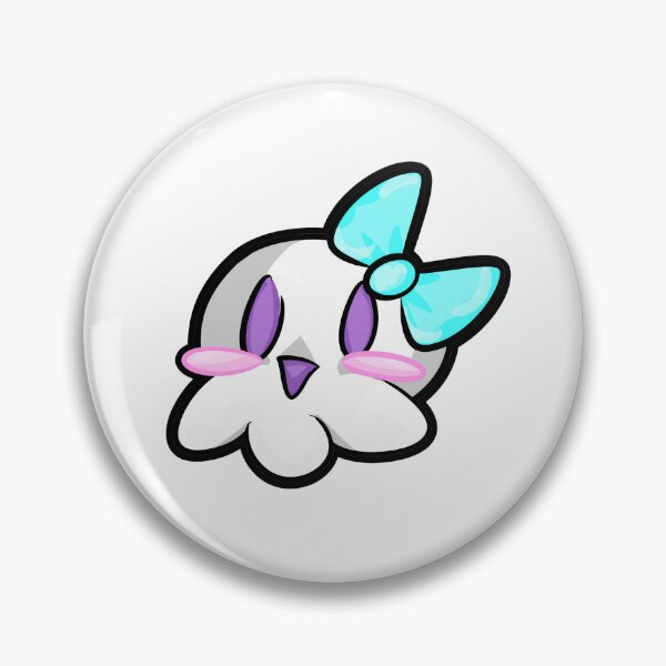 Item preview, Calavera adorable con arco cian Fantasma designed and sold by Nariiet.
