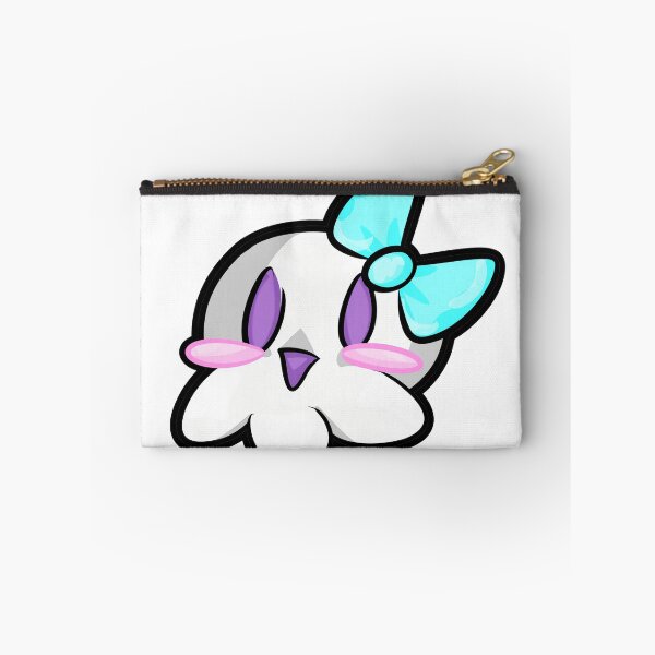 Item preview, Cutie Skull Cyan Bow Ghost designed and sold by Nariiet.