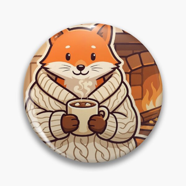 Item preview, Cozymaxxing: Sweater Fox by the Fire designed and sold by Odd-jack.