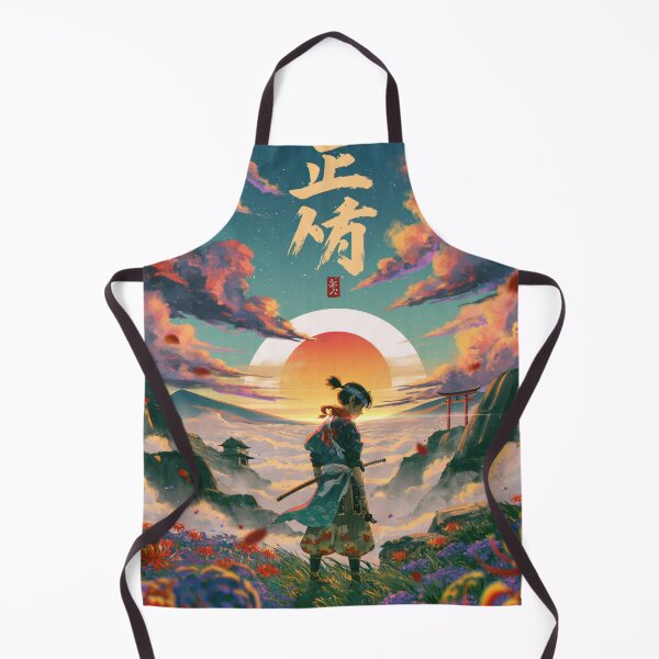 Item preview, Samurai Warriors Poster | Japanese Fantasy Art Print Red Aesthetic designed and sold by Affiches29 Animé .