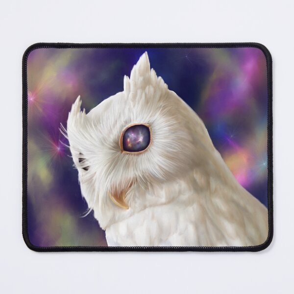 Item preview, White Galaxy Owl designed and sold by KarenGosselin.