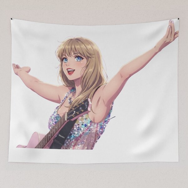 Item preview, The Eras Tour - Lover Era Performance Anime Art designed and sold by LogicLoop.
