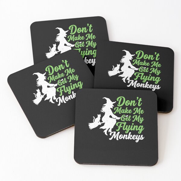 Item preview,  Dont Make Me Get My Flying Monkeys Sorcière Magicien designed and sold by MizoX7.