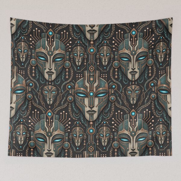 Item preview, Circuit Ancestors – Masks Made of Circuits designed and sold by SVox.