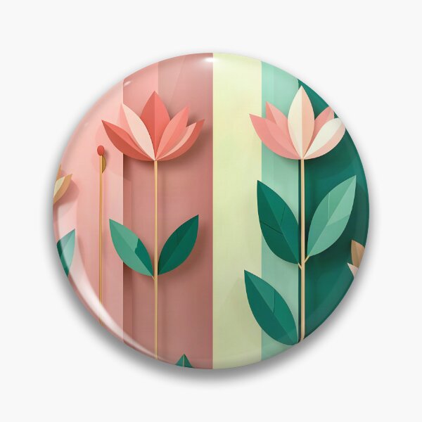 Item preview, Colorful Paper Cut Flowers designed and sold by Vicky Brago-Mitchell®.