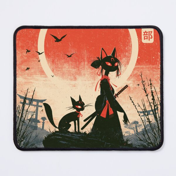 Item preview, Samurai Warriors Poster | Japanese Fantasy Art Print Red Aesthetic designed and sold by Affiches29 Animé .