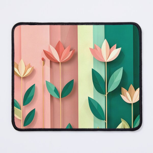 Item preview, Colorful Paper Cut Flowers designed and sold by Vicky Brago-Mitchell®.