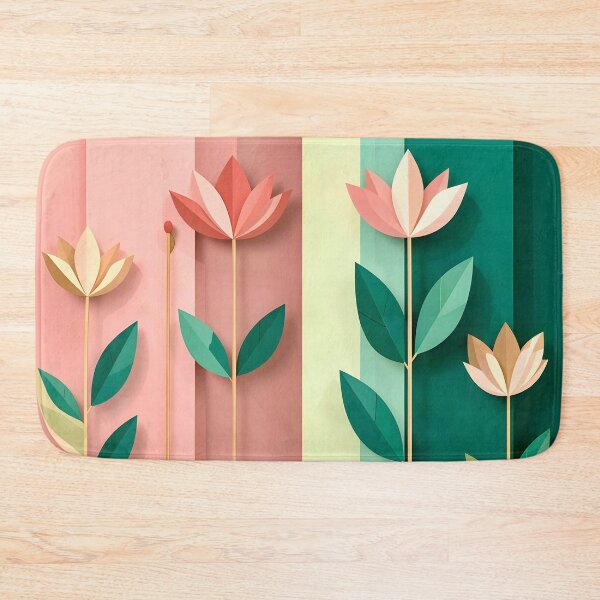 Item preview, Colorful Paper Cut Flowers designed and sold by Vicky Brago-Mitchell®.