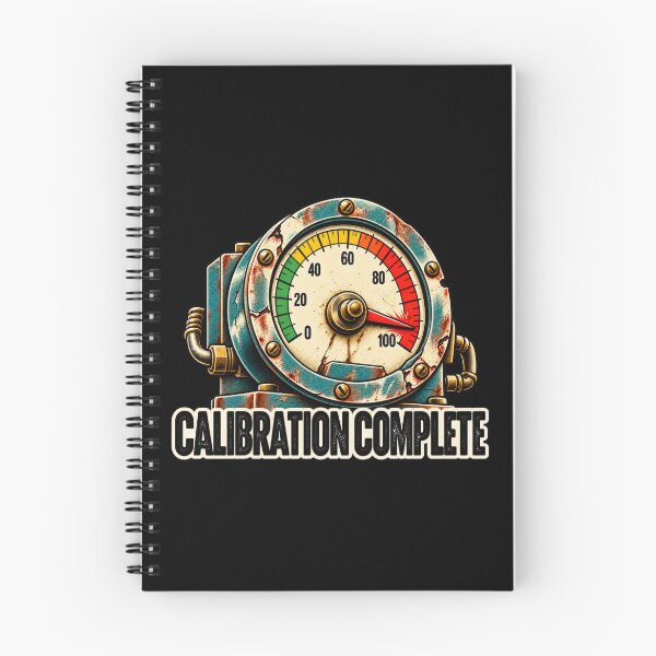 Item preview, Calibration Complete Vintage Gauge – Funny Mechanic Engineering Industrial T-Shirt designed and sold by DopeyRobot.