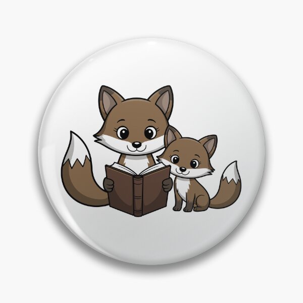 Item preview, Cute animal reading  designed and sold by AfterHourNotes.