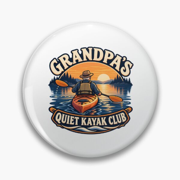 Item preview, Grandpa’s Quiet Kayak Club designed and sold by Trends Art Creations .