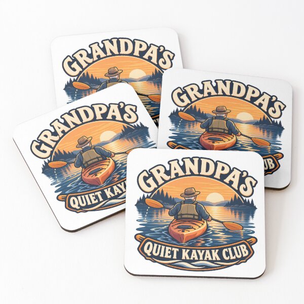Item preview, Grandpa’s Quiet Kayak Club designed and sold by Trends Art Creations .