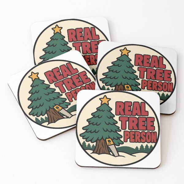 Item preview, Christmas Tree Gift - Real Tree Person designed and sold by RedRubyBubble.