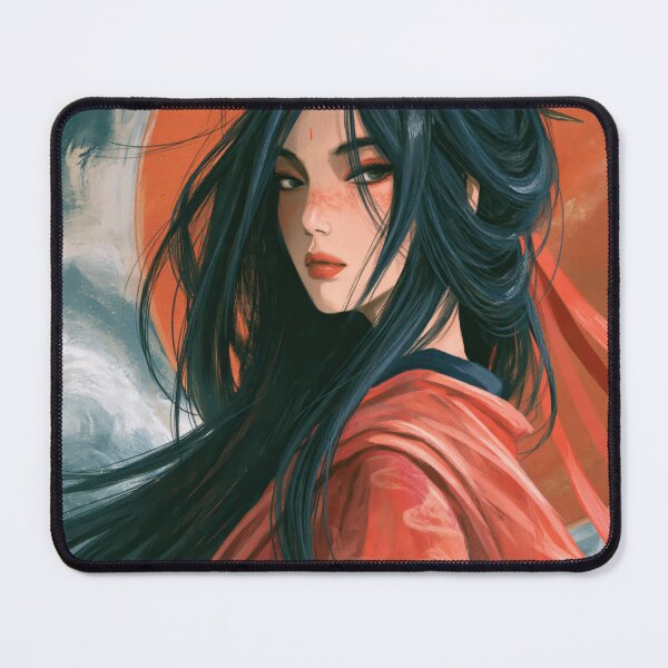 Item preview, Samurai Warriors Poster | Japanese Fantasy Art Print Red Aesthetic designed and sold by Affiches29 Animé .