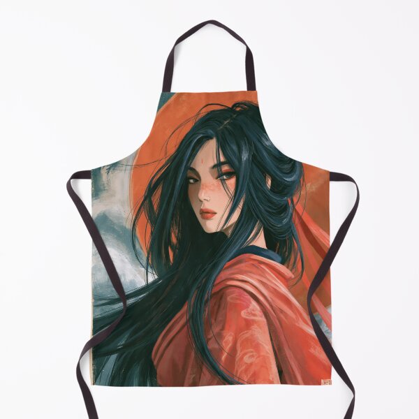 Item preview, Samurai Warriors Poster | Japanese Fantasy Art Print Red Aesthetic designed and sold by Affiches29 Animé .