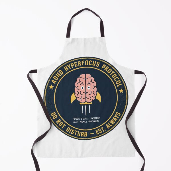 Item preview, Hyperfocus Mode Activated – ADHD Humor Illustration designed and sold by MOSIDRIP™.