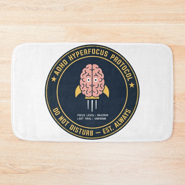 Item preview, Hyperfocus Mode Activated – ADHD Humor Illustration designed and sold by MOSIDRIP™.