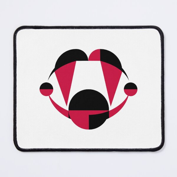 Item preview, Geometric Bauhaus Vampire Fangs Minimal Graphic designed and sold by AURA Vibes.