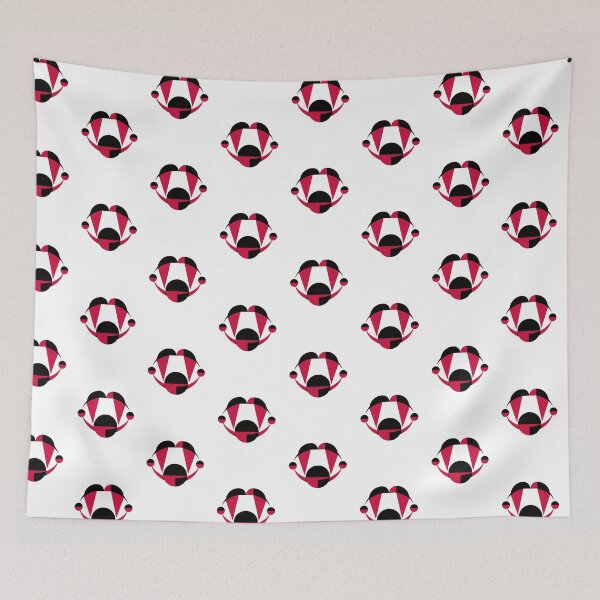 Item preview, Geometric Bauhaus Vampire Fangs Minimal Graphic designed and sold by AURA Vibes.