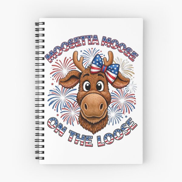 Item preview, Moosetta 4th of July designed and sold by ScenicRoute66.