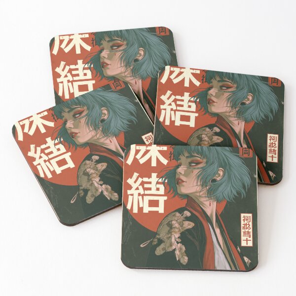 Item preview,  Samurai Warriors Poster | Japanese Fantasy Art Print Red Aesthetic designed and sold by Affiches29 Animé .