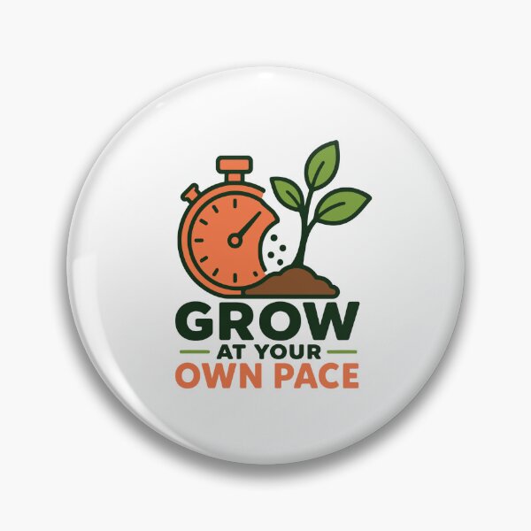 Item preview, Grow At Your Own Pace Stopwatch designed and sold by Akioos.