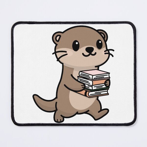 Item preview, Cute animal reading designed and sold by AfterHourNotes.