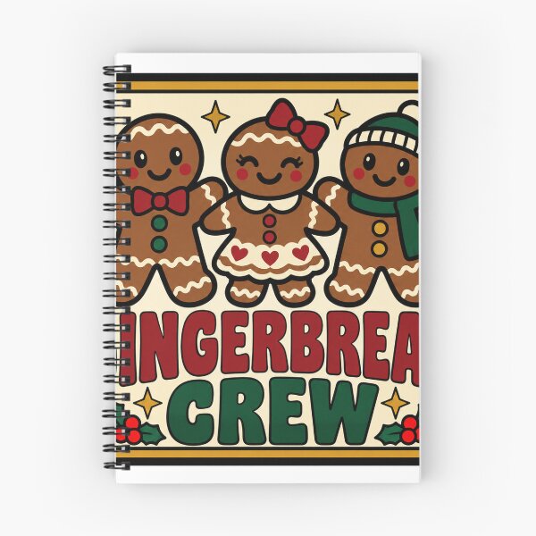 Item preview, Gingerbread Gift - Gingerbread Crew designed and sold by RedRubyBubble.