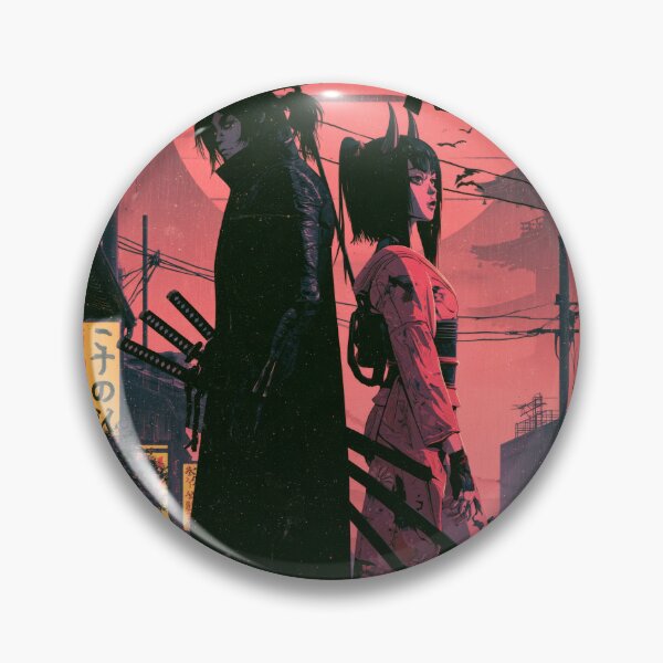 Item preview, Samurai Warriors Poster | Japanese Fantasy Art Print Red Aesthetic designed and sold by Affiches29 Animé .