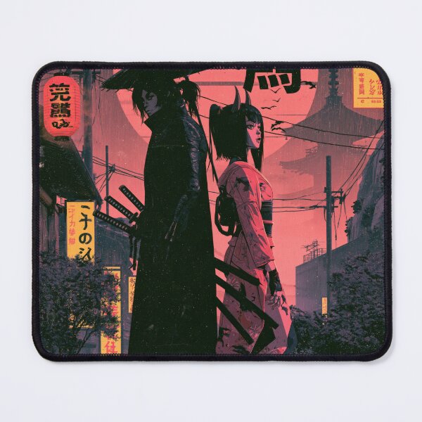 Item preview, Samurai Warriors Poster | Japanese Fantasy Art Print Red Aesthetic designed and sold by Affiches29 Animé .