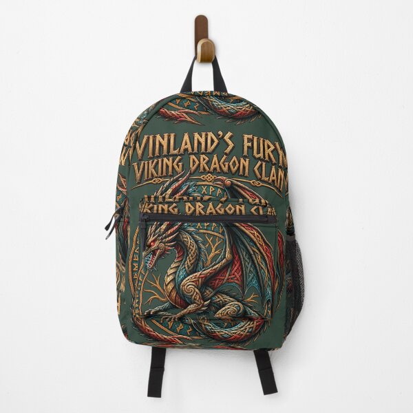 Item preview, Vinland’s Fury – Viking Dragon Clan | Norse Fantasy Dragon Art designed and sold by WINY STUDIO.