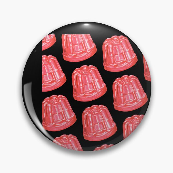 Item preview, Pink Jelly Mold Pattern - Black designed and sold by Kelly  Gilleran.