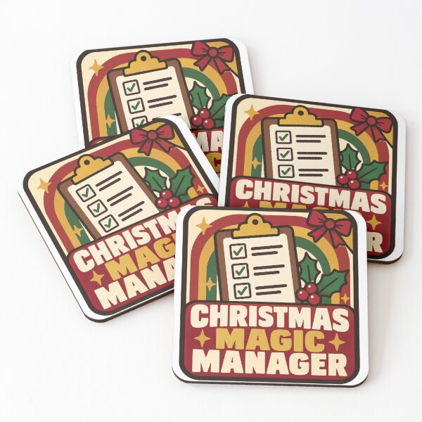 Item preview, Mom Gift - Christmas Magic Manager designed and sold by RedRubyBubble.