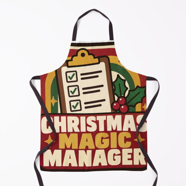 Item preview, Mom Gift - Christmas Magic Manager designed and sold by RedRubyBubble.